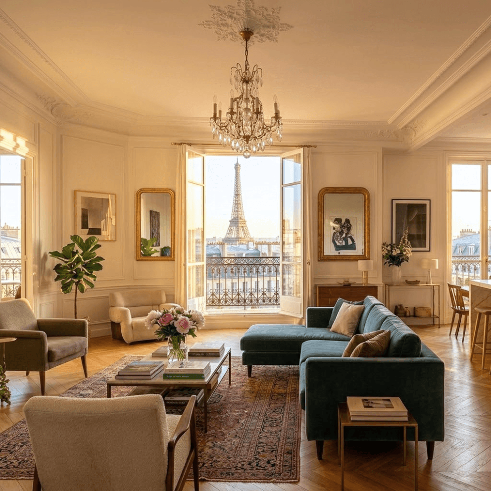 View of Paris — travel the world as a pet sitter
